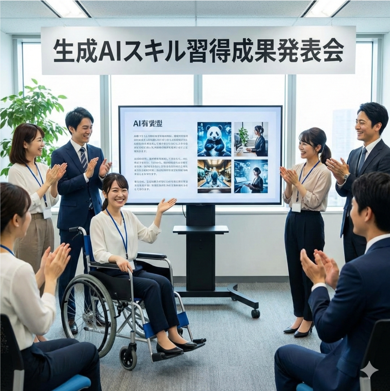 AI発表会のイメージ